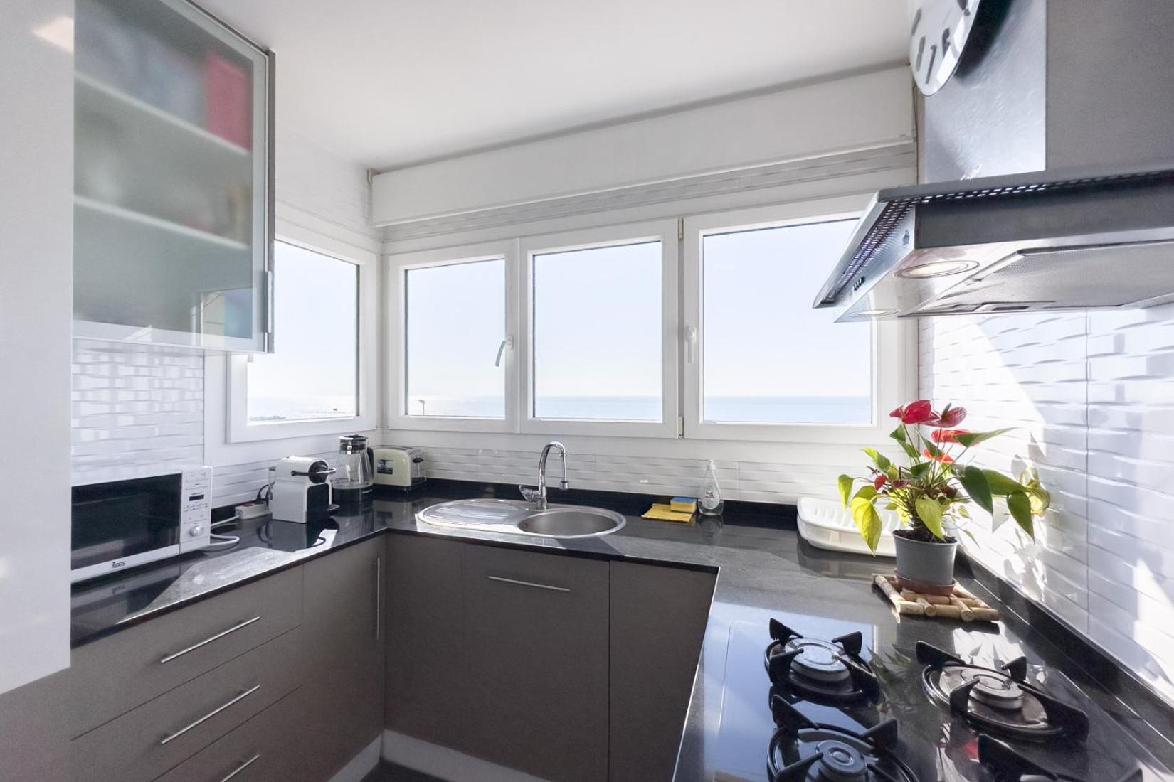 Impresionante Apartamento Delante Del Mar Vilassar De Mar Luaran gambar